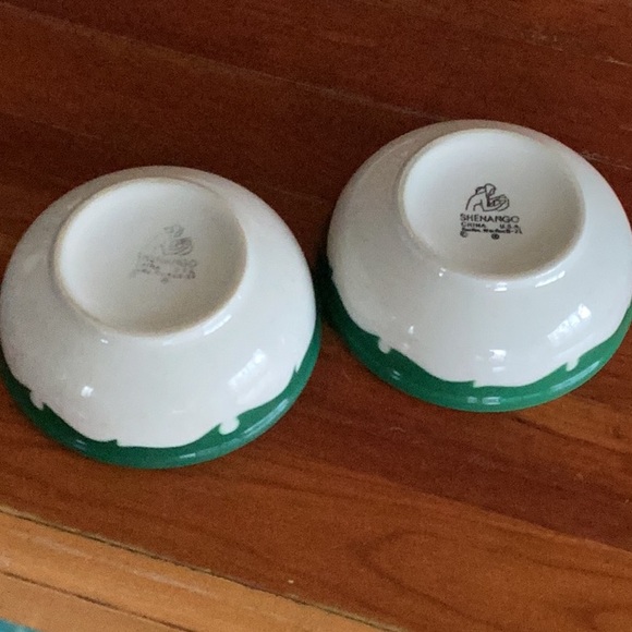 🫎 Vintage Shenango China Green Restaurant Ware  EVC Small Bowl 5' - Picture 5 of 16